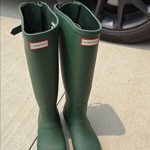 Hunter Green Women's Winter & Rain Boots